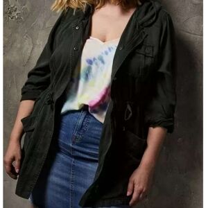 Torrid Tencel Utility Jacket